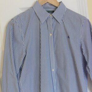 Ralph Lauren Button Down Pinstripe Shirt